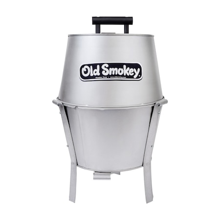 Old Smokey Old Smokey Products 13 in. Charcoal Grill Silver #14